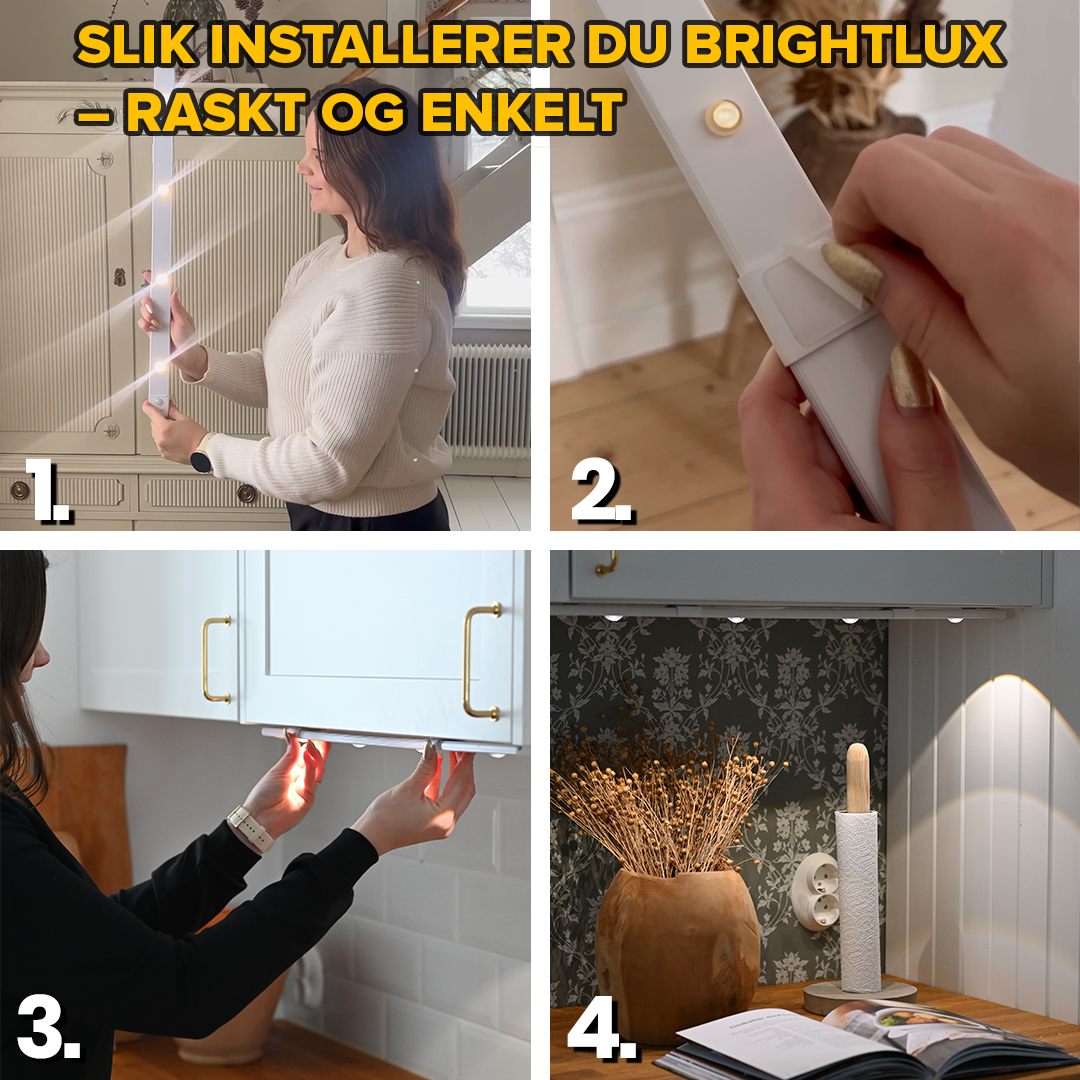 BrightLUX™ Trådløs LED-lampe